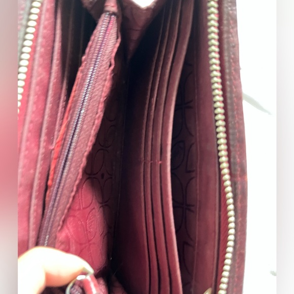 Vintage Red Fossil Wallet - Picture 3 of 4